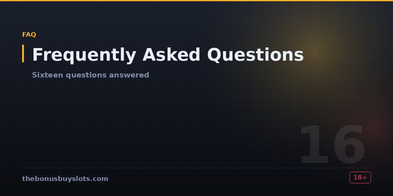 Common questions about bonus buy slots